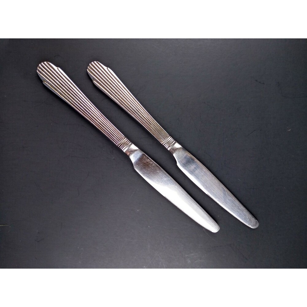 Alco Industries Stainless ACV7 Knife Set of 2 Dinner Knives